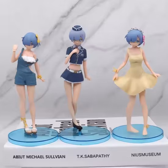 おもちゃアニメ 3D PVC シリコーンおもちゃ装飾品カスタム収集人形フィギュア