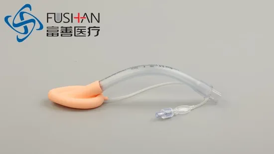 OEM ODM カスタマイズされた使い捨て医療麻酔シリコーン PVC 喉頭マスク気道病院手術用インフレータブルと非